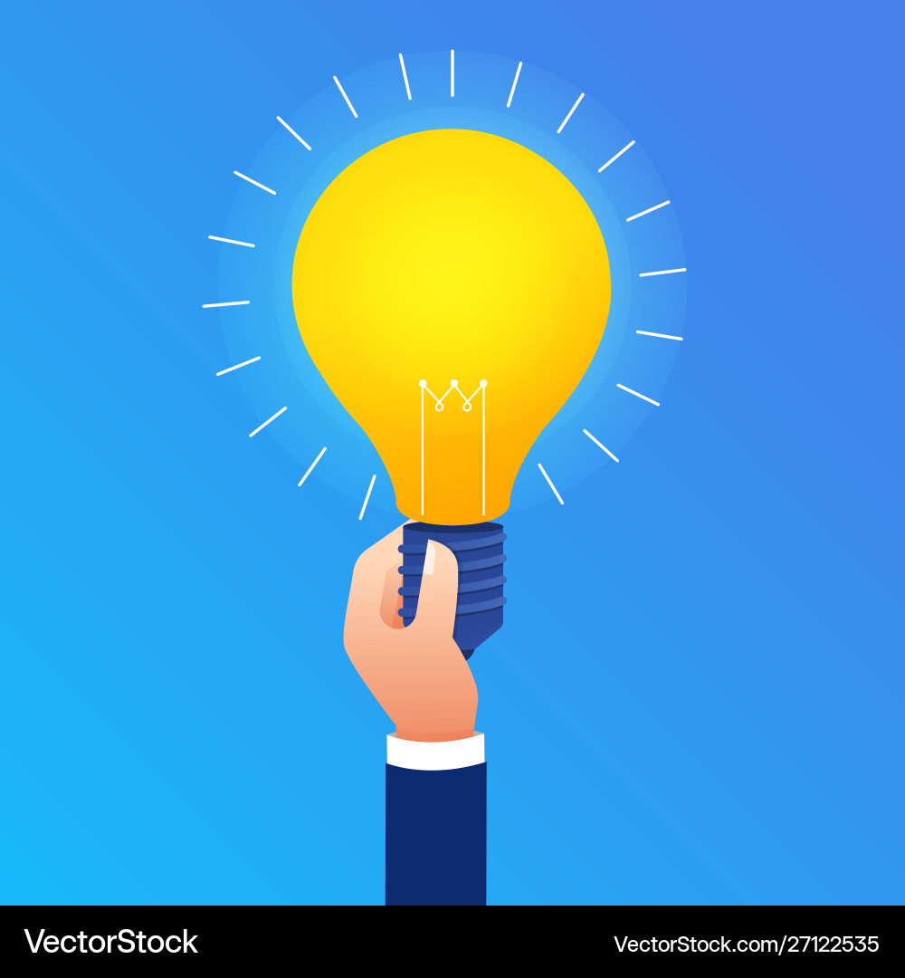 Flat design concept create big idea with xx Flat design concept create big idea with xx vector image