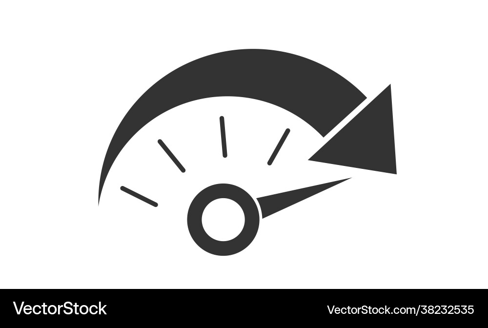 Progress level indicator graphic element Progress level indicator graphic element vector image