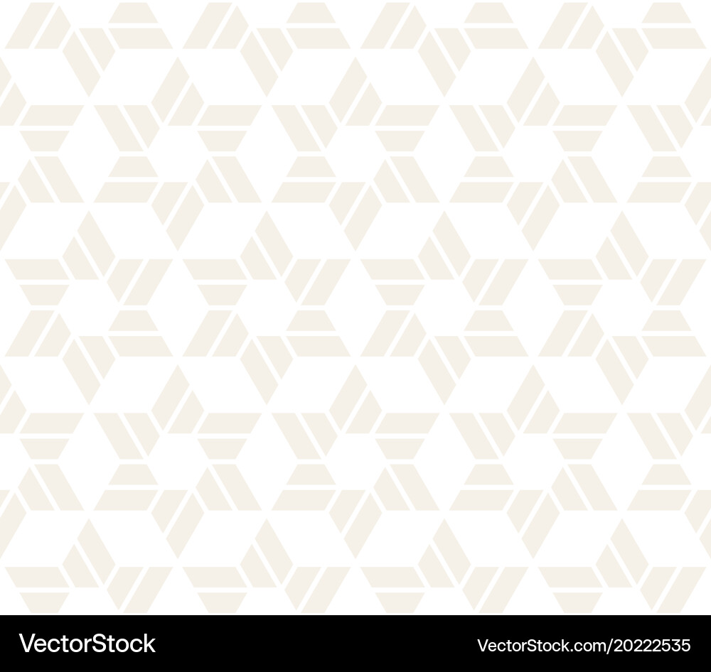 Subtle Geometric Pattern Tile vector image