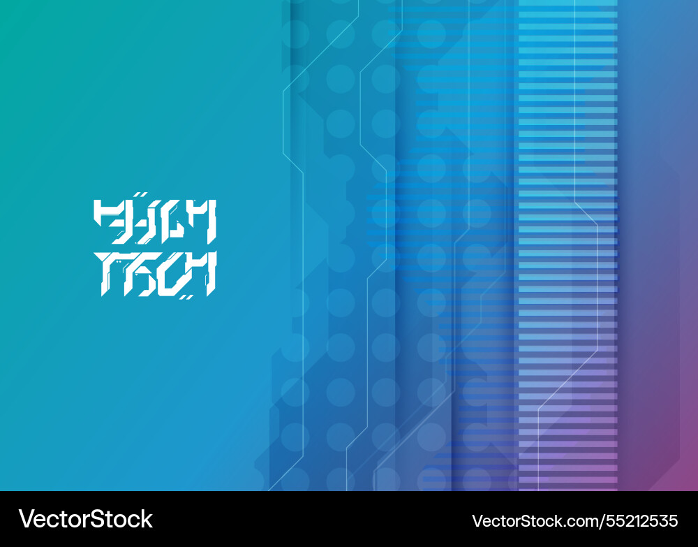 Technology background color for web and design Technology background color for web and design vector image