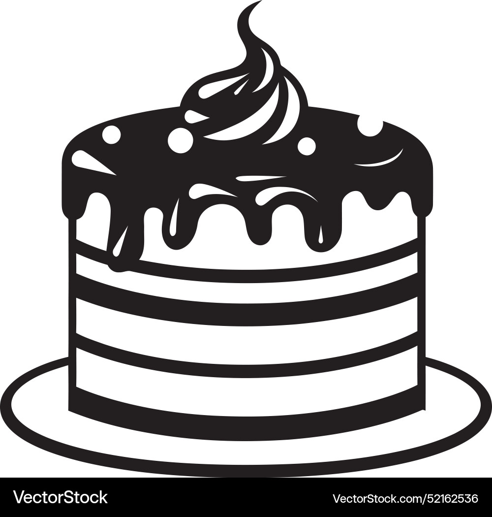 Cake canvas creating with flavor visualizing Cake canvas creating with flavor visualizing Vector Image
