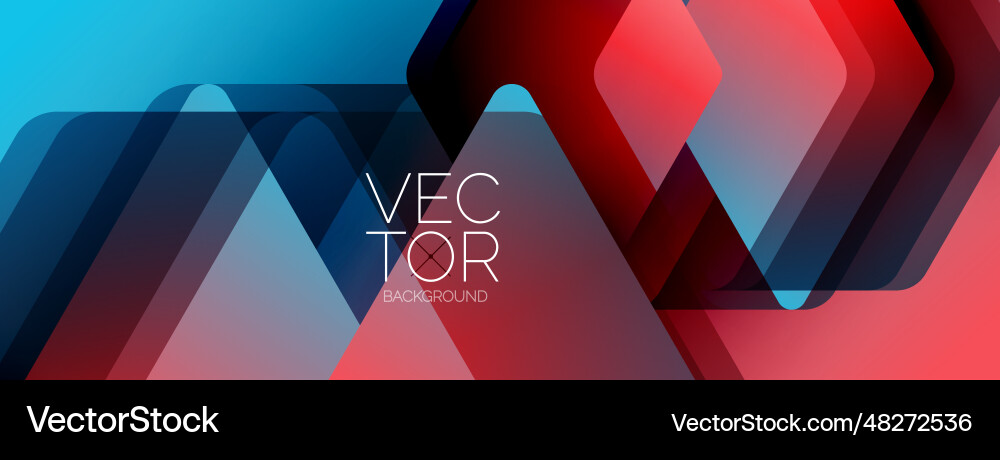 Energetic geometric background featuring an array Vector Image