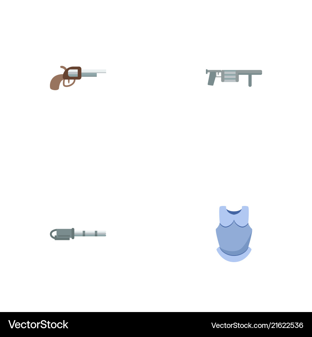 Set of game icons flat style symbols with rpg Set of game icons flat style symbols with rpg vector image