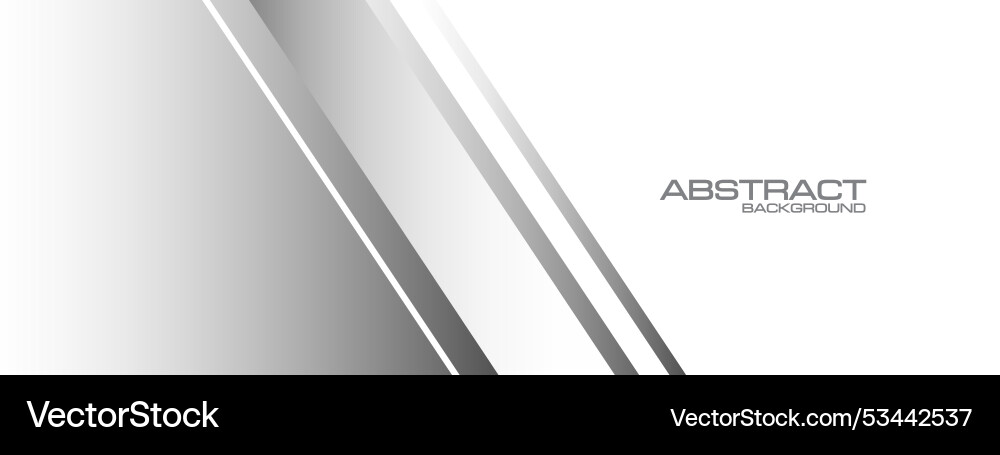 Abstract grey line slash overlap on white Abstract grey line slash overlap on white vector image