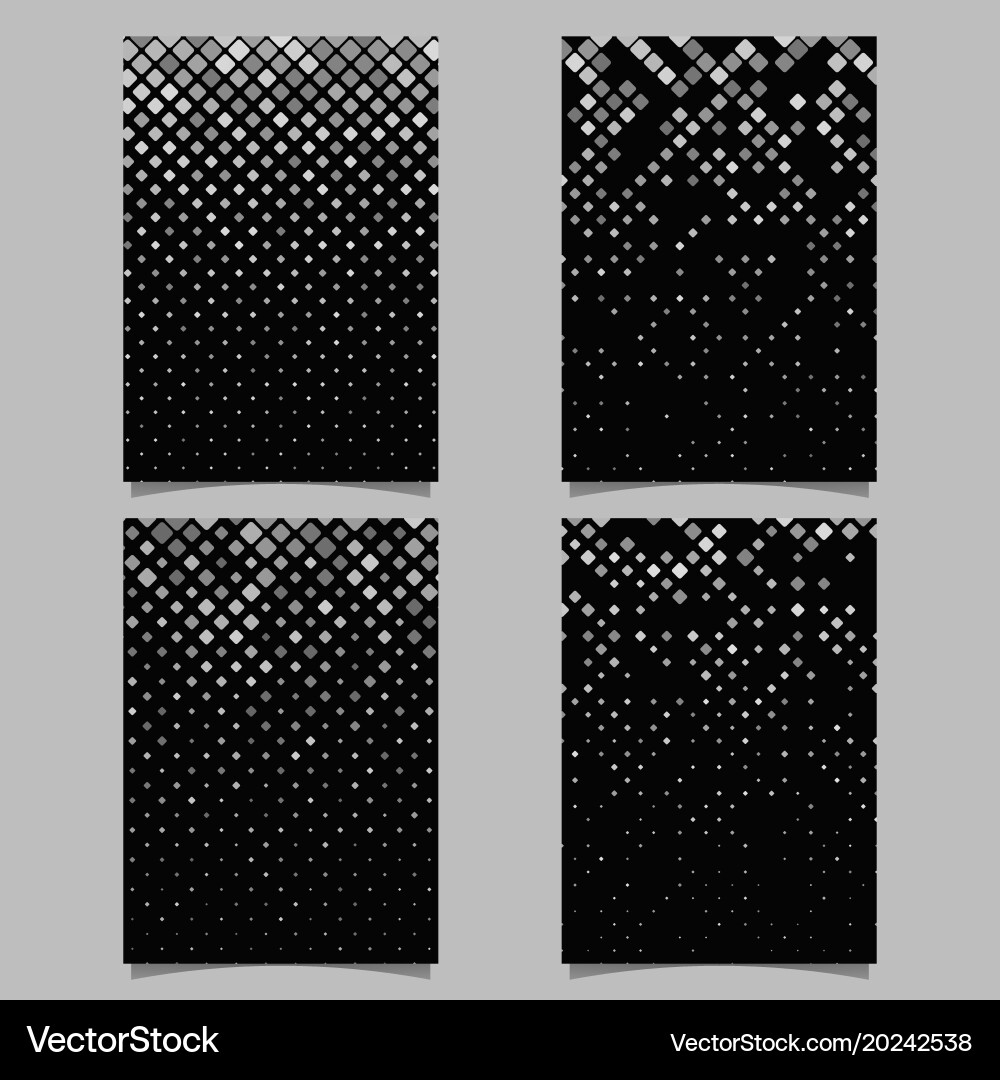 Abstract diagonal square pattern background flyer vector image