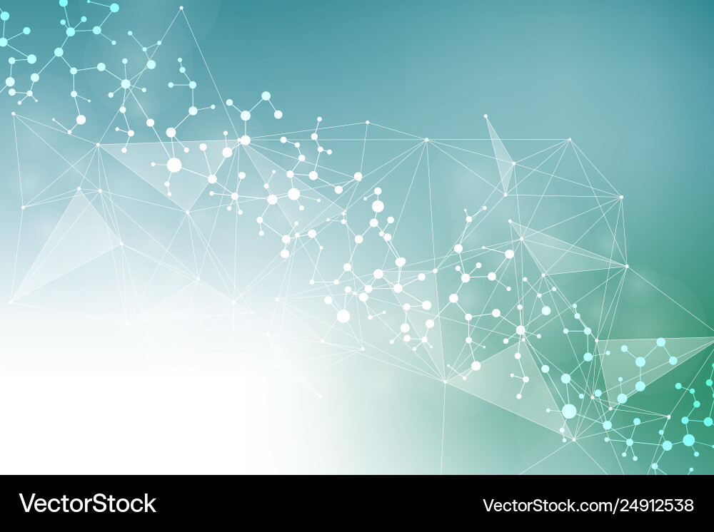 Big data visualization background modern Big data visualization background modern vector image
