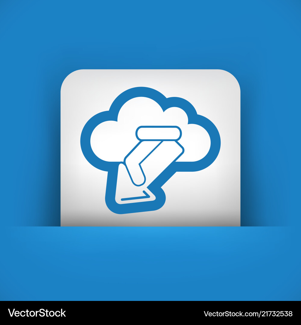 Clud computing Clud computing vector image