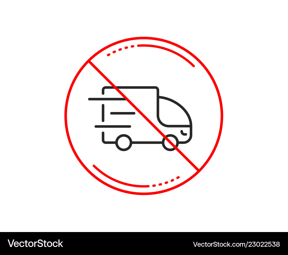 LKW-Lieferlinie Symbol Express Service Zeichen LKW-Lieferlinie Symbol Express Service Zeichen vektorbild
