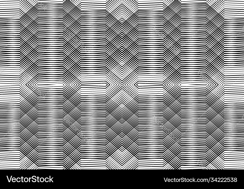 Repeatable and tileable grid mesh zig-zag Repeatable and tileable grid mesh zig-zag vector image