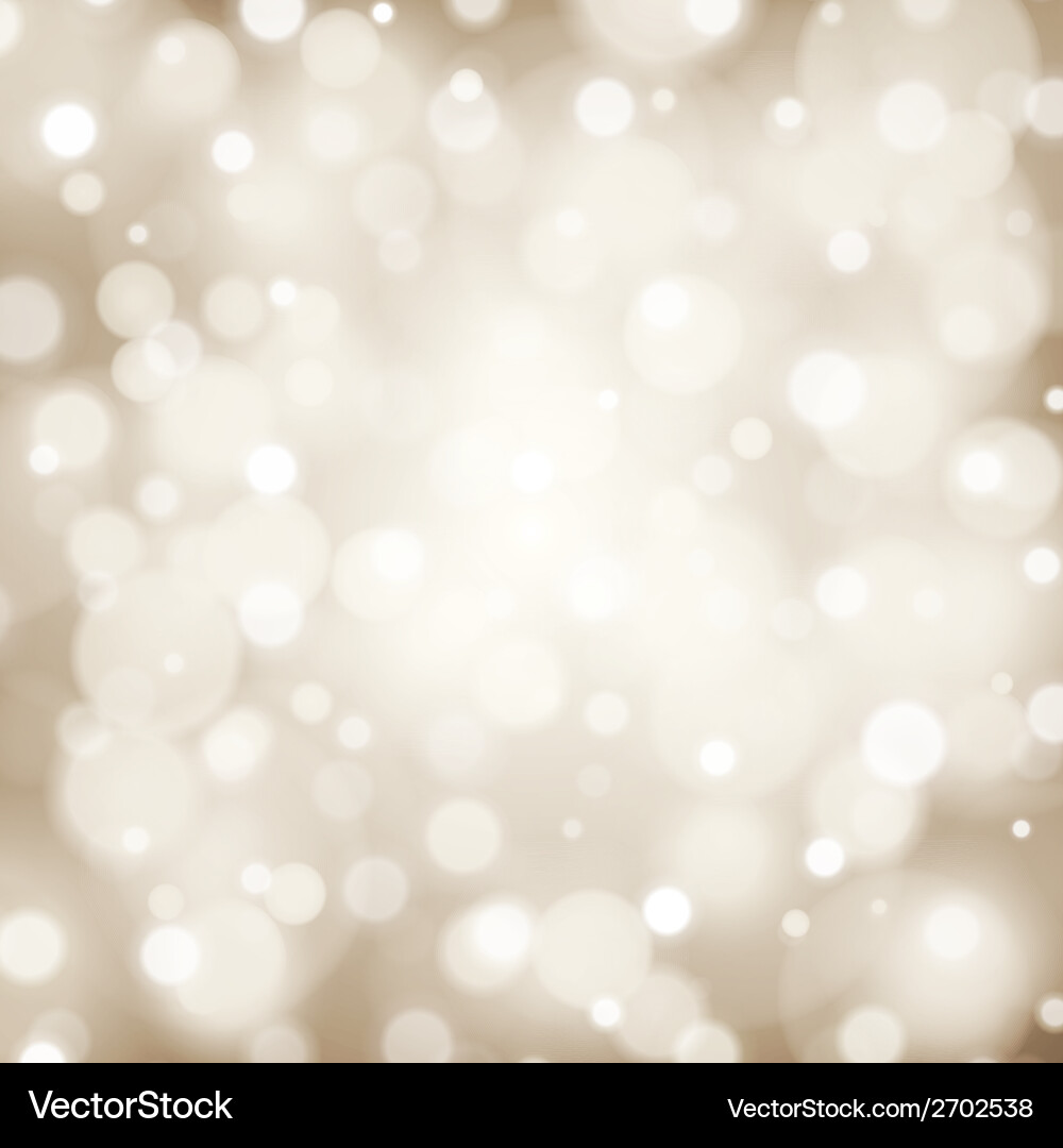 Retro Bokeh Lights Background Vector Image