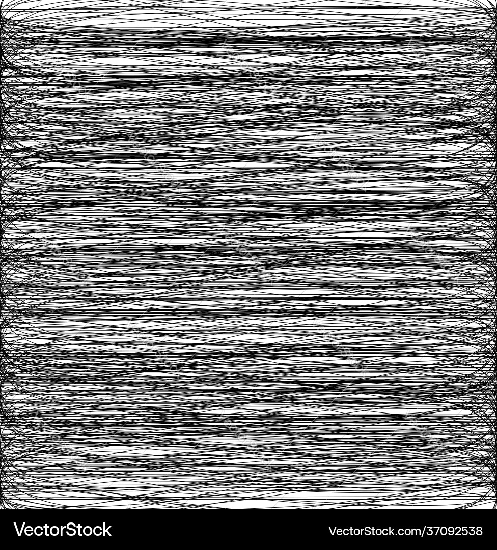 Square with sketchy scribble doodle effect texture vector image