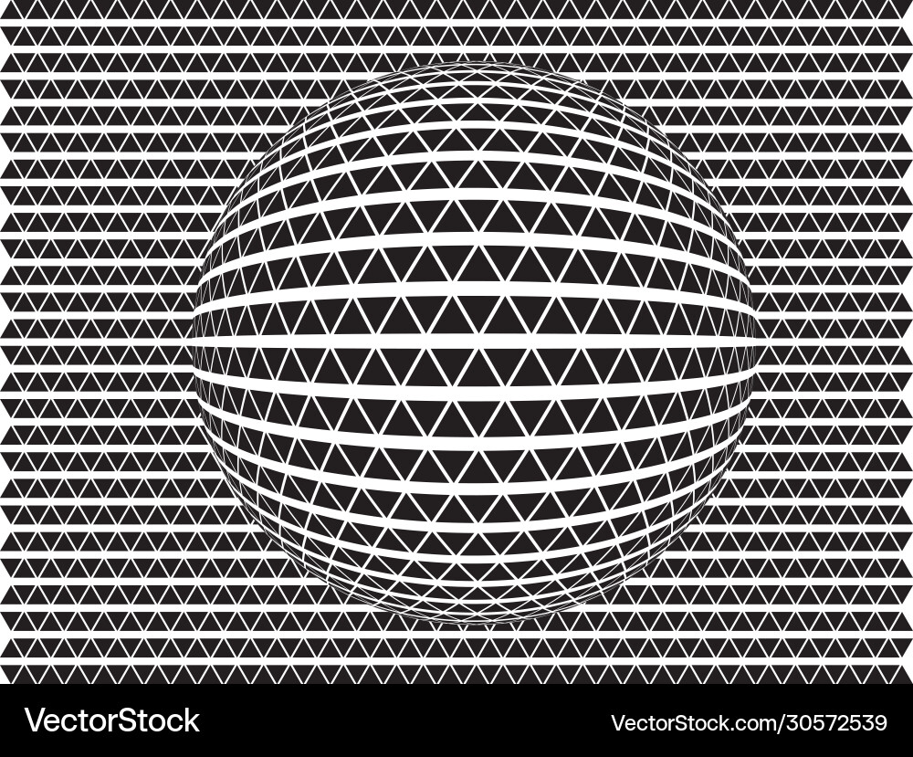 A distorted pattern vector image