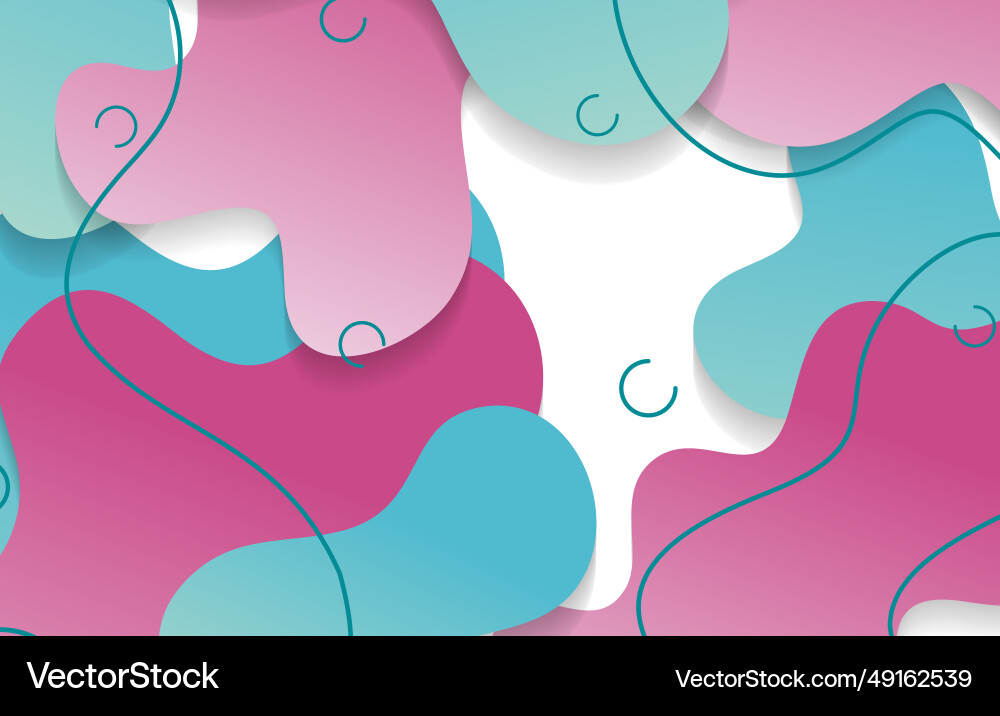 Abstract gradient dynamic fluid shapes background Abstract gradient dynamic fluid shapes background Vector Image