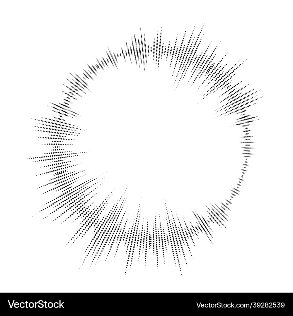 Bursting rays sunburst frame abstract equalizer Bursting rays sunburst frame abstract equalizer vector image