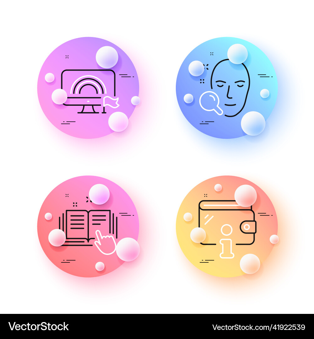 Technical documentation face search and lgbt Technical documentation face search and lgbt vector image