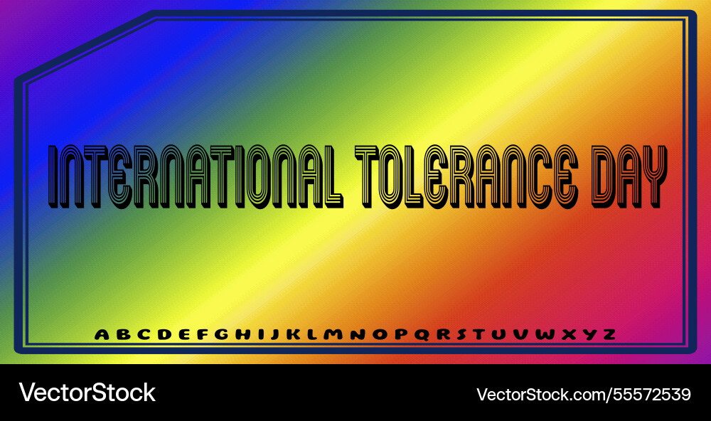 Text effects with editable colors and abstract Vector Image