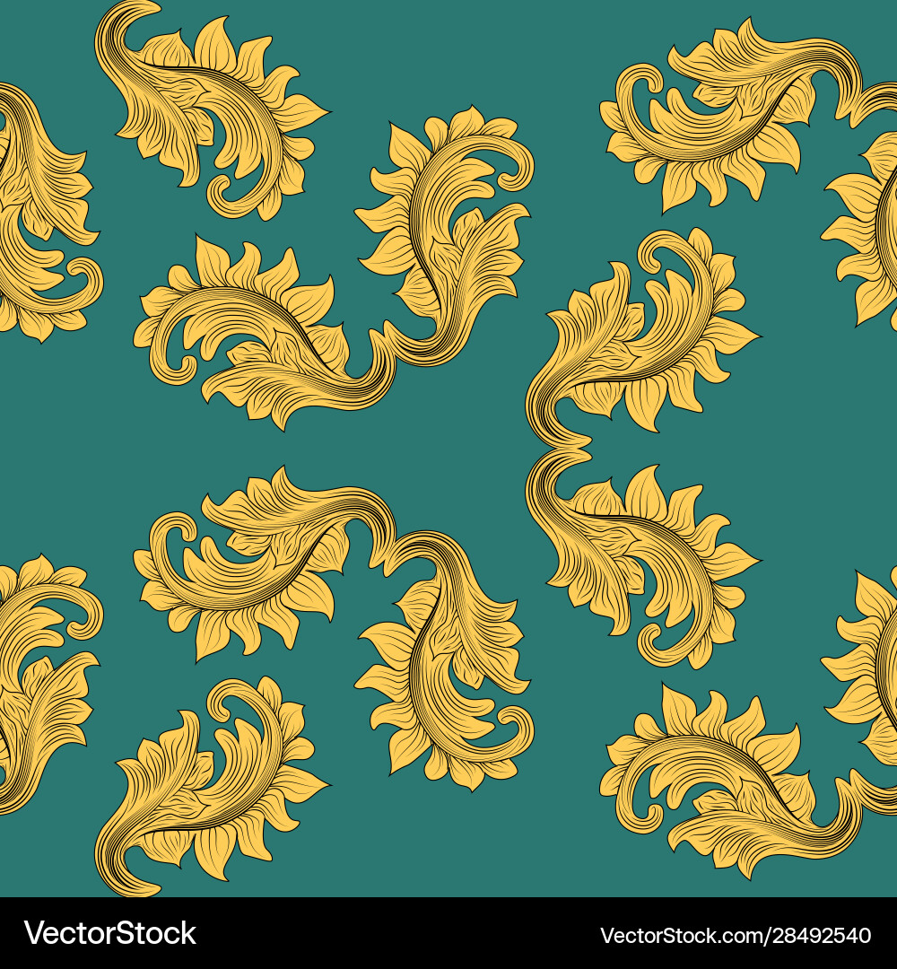 Abstract victorian pattern for print design Abstract victorian pattern for print design vector image