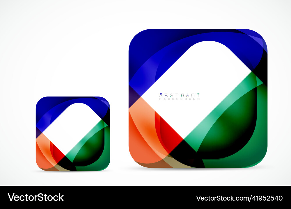 Minimal background abstract square shape Minimal background abstract square shape vector image