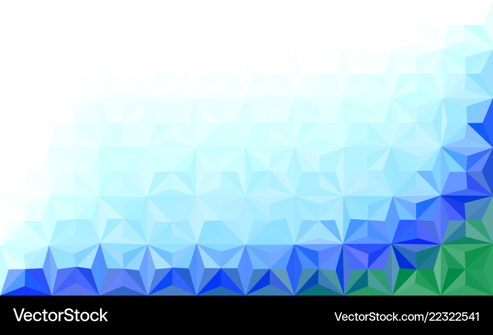 Abstract polygonal color template concept design Abstract polygonal color template concept design vector image