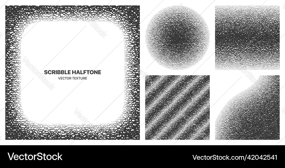 Assorted various hand drawn scribble noise Assorted various hand drawn scribble noise vector image