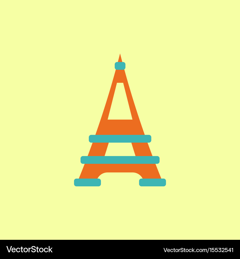 Eiffel tower Vector Image