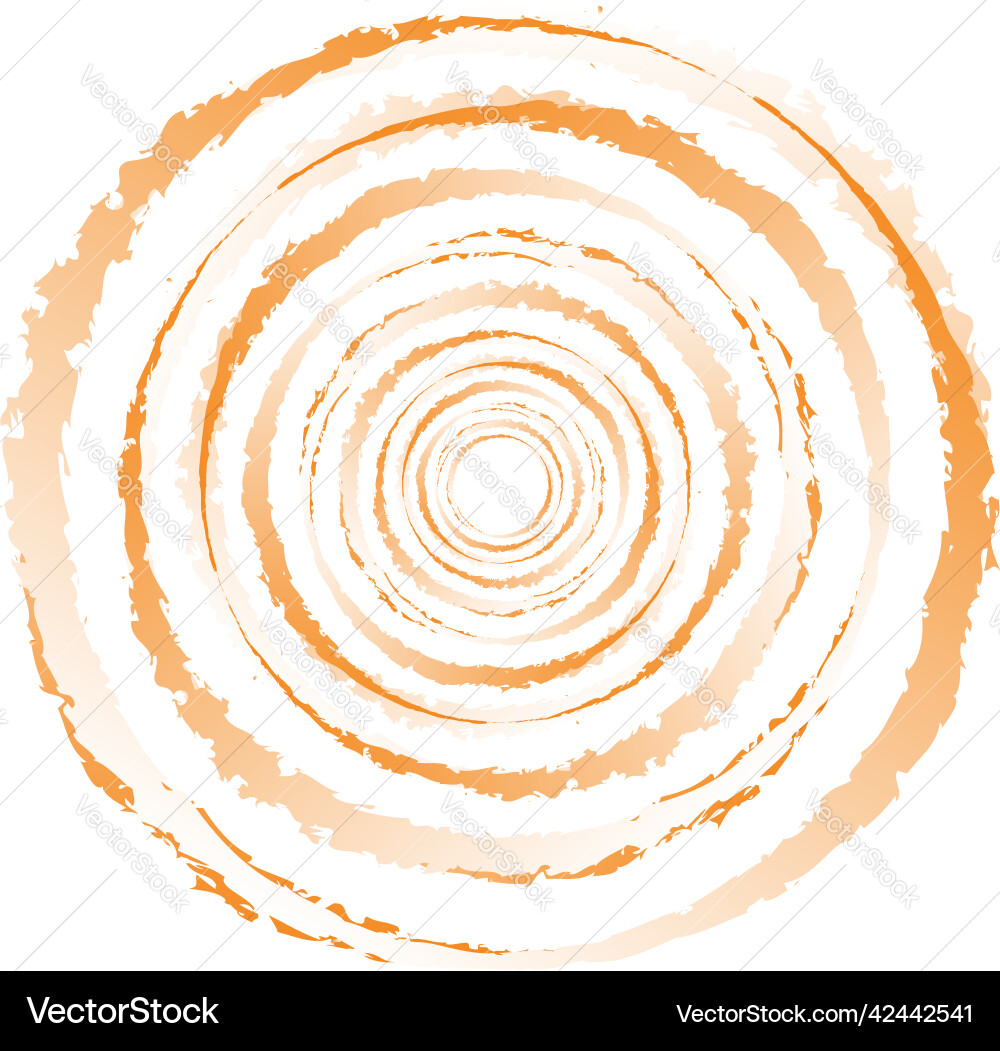 Grungy textured circle element circular splatter Grungy textured circle element circular splatter vector image