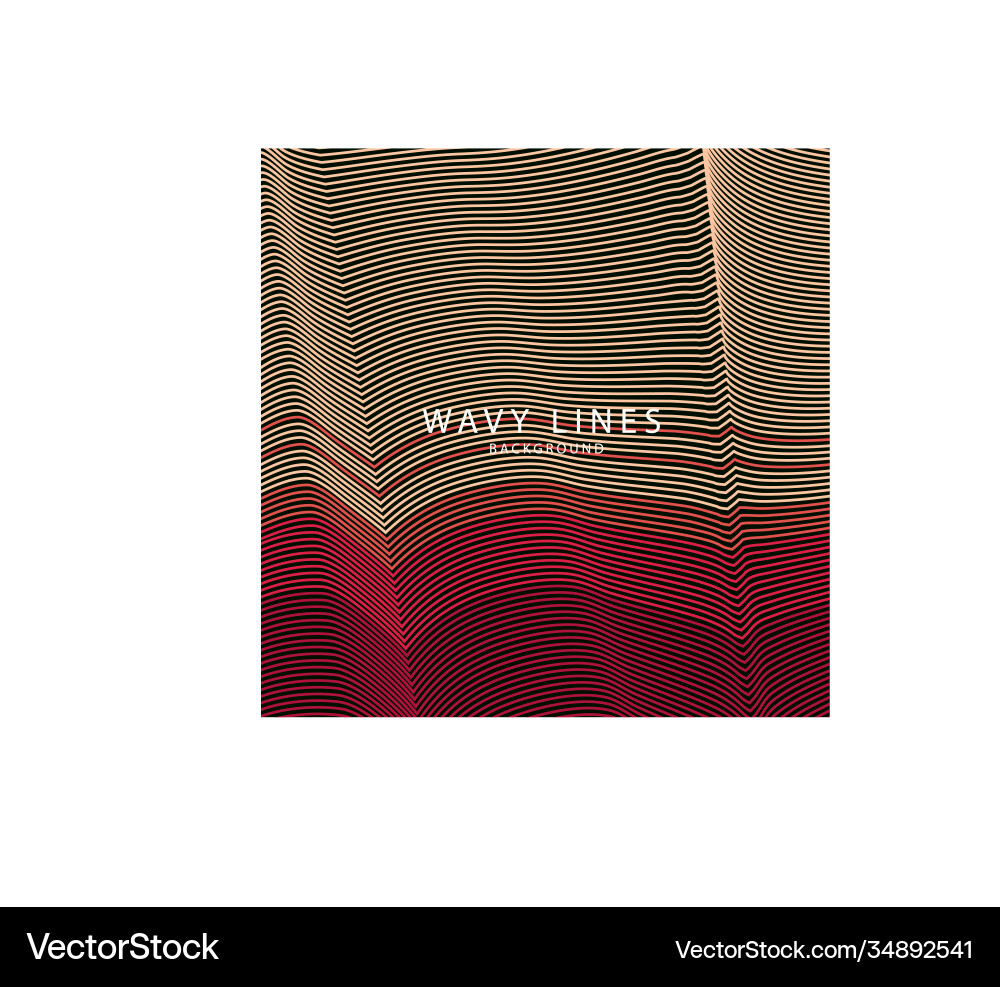 Wave lines pattern an abstract stripe background Wave lines pattern an abstract stripe background vector image