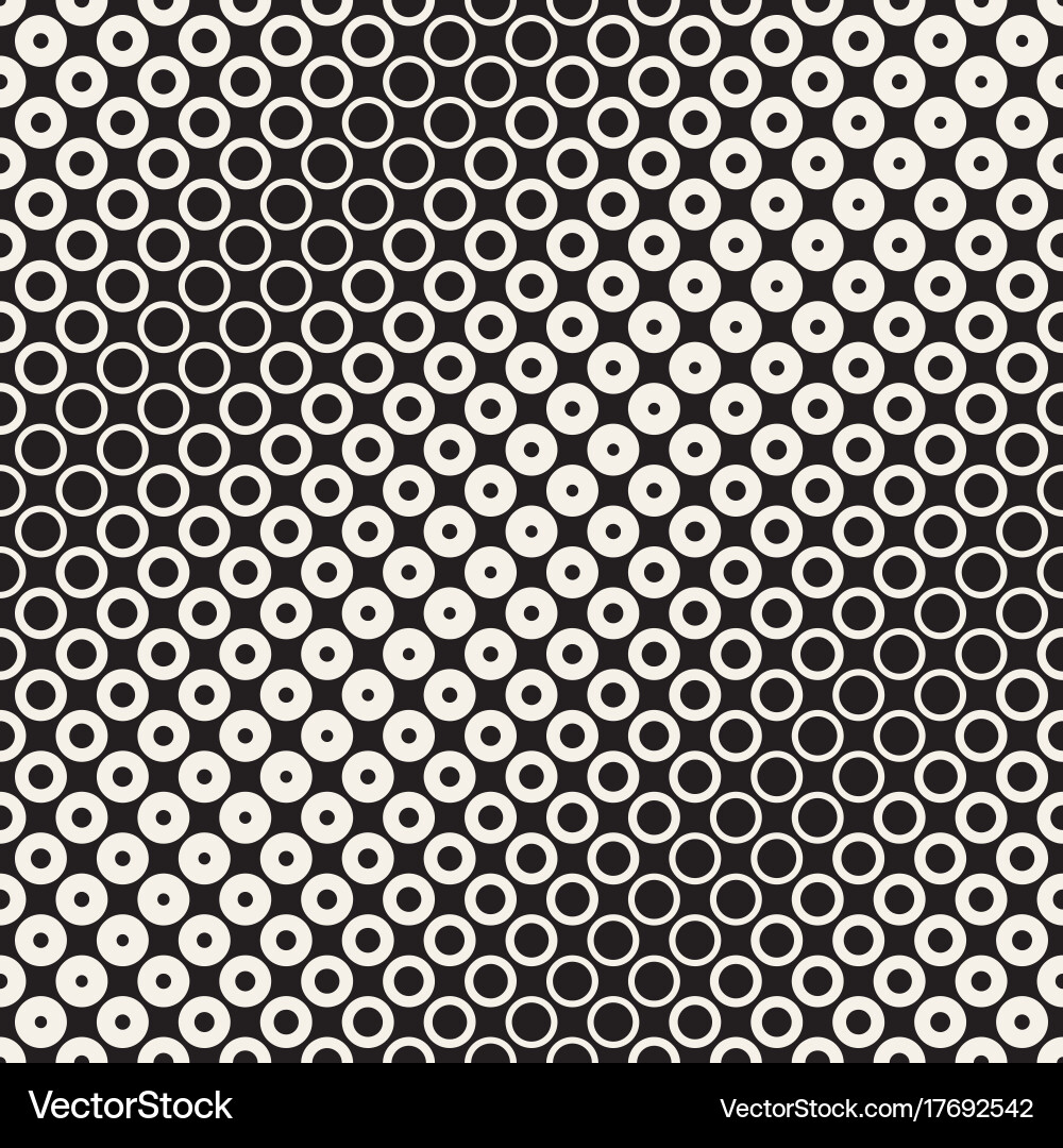 Abstract black and white pattern background vector image