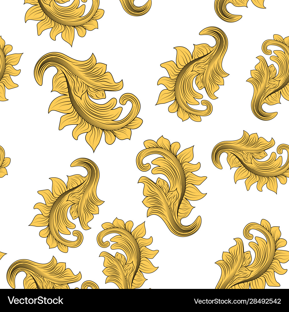 Abstract victorian pattern for print design Abstract victorian pattern for print design vector image