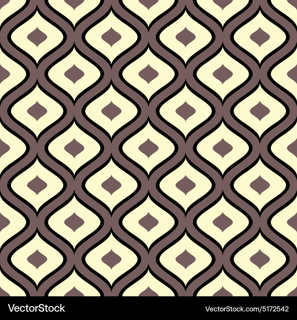 Geometric Swirl Pattern vector image