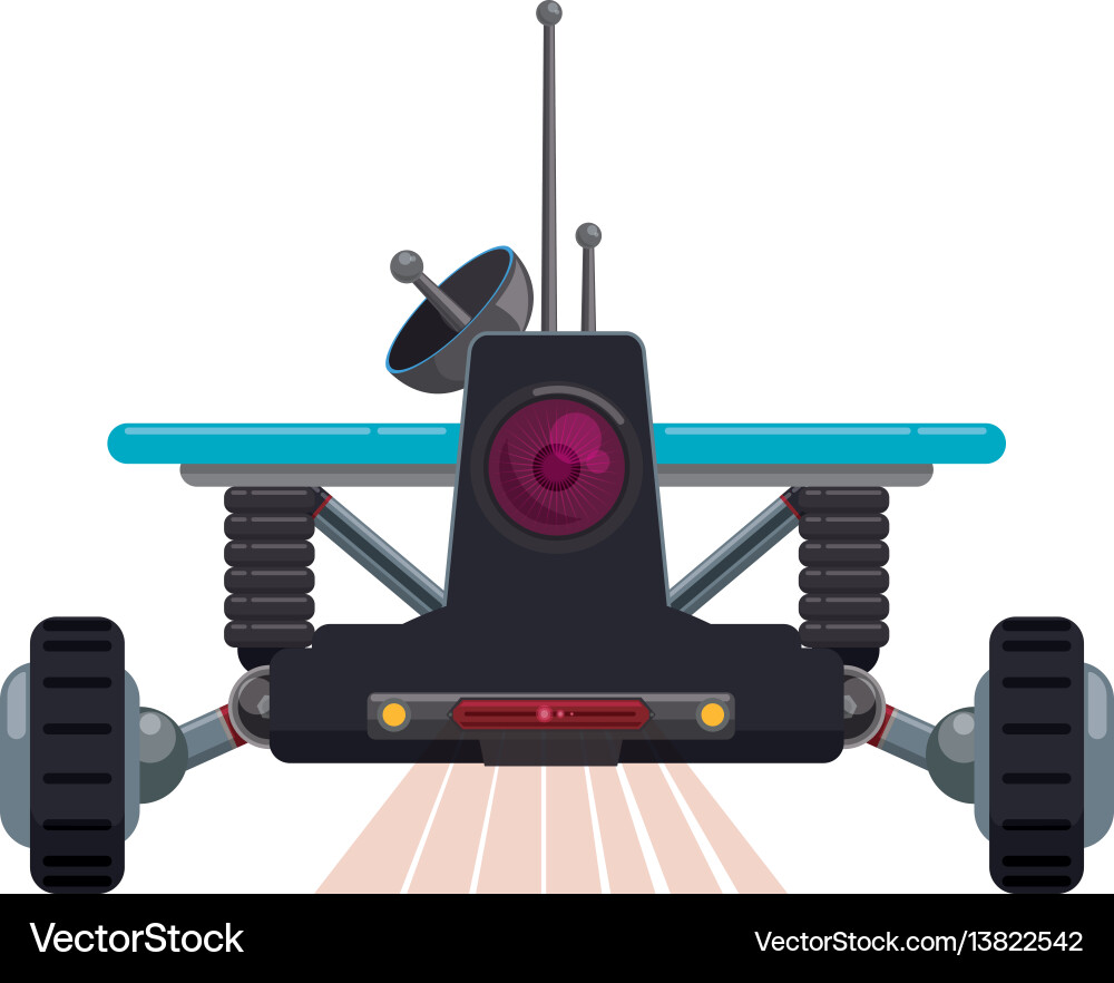 Robot machine technology Vector Image