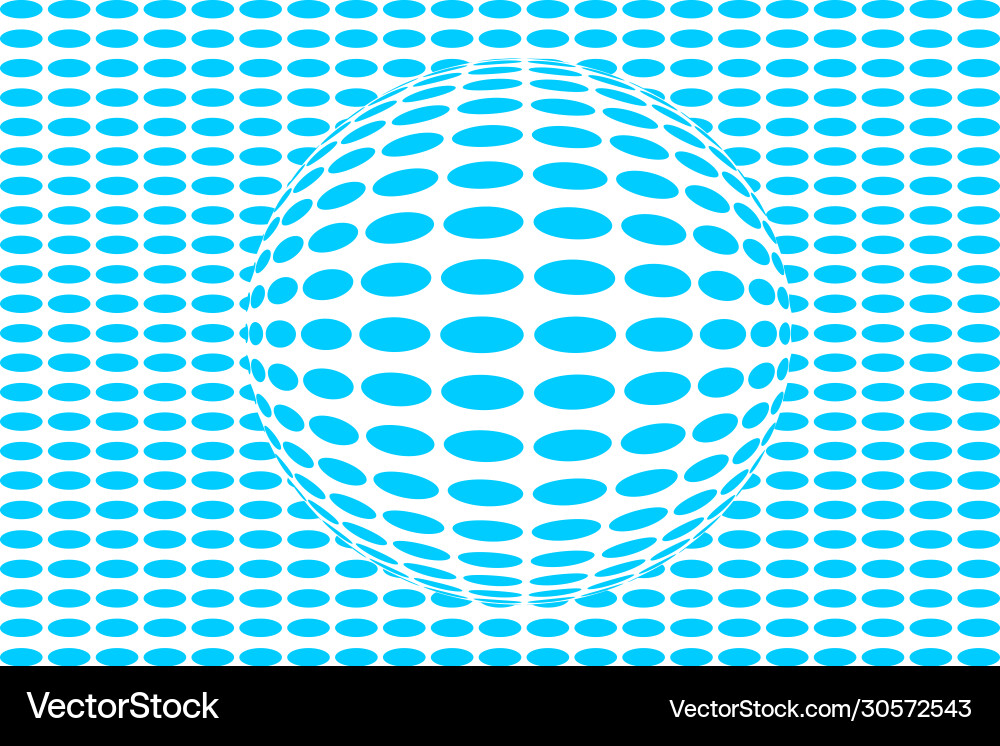 A distorted pattern vector image