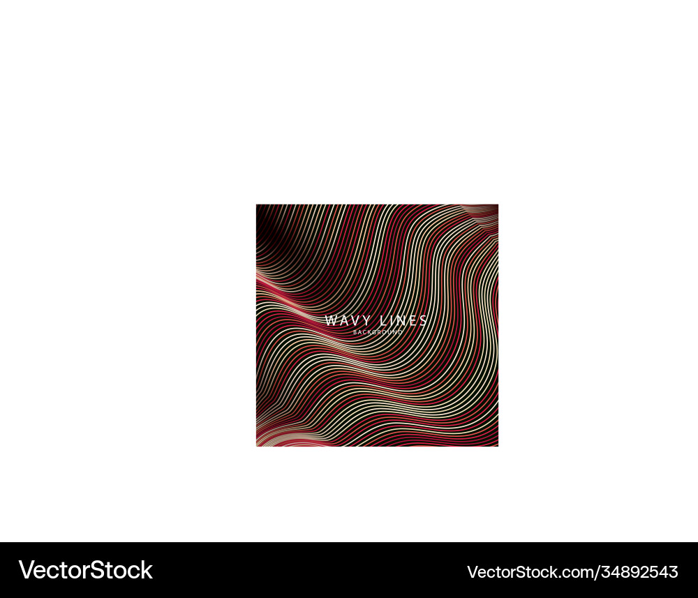 Abstract Wave Pattern Background vector image