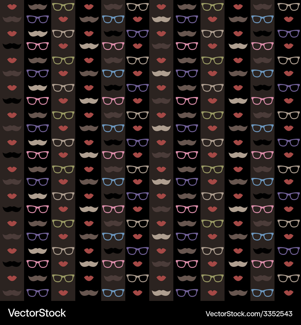 Background with retro elements Vector Image