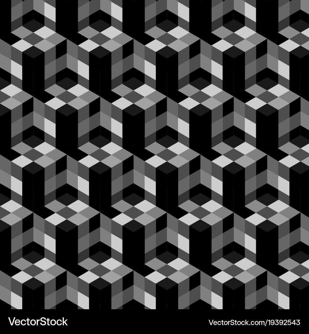 Cube Pattern vector image
