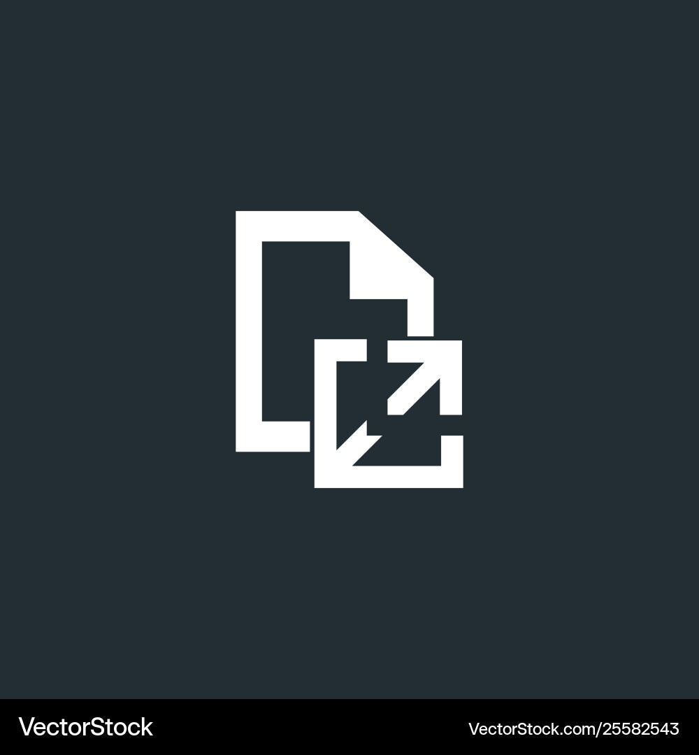 Extract from document in your icon vector image