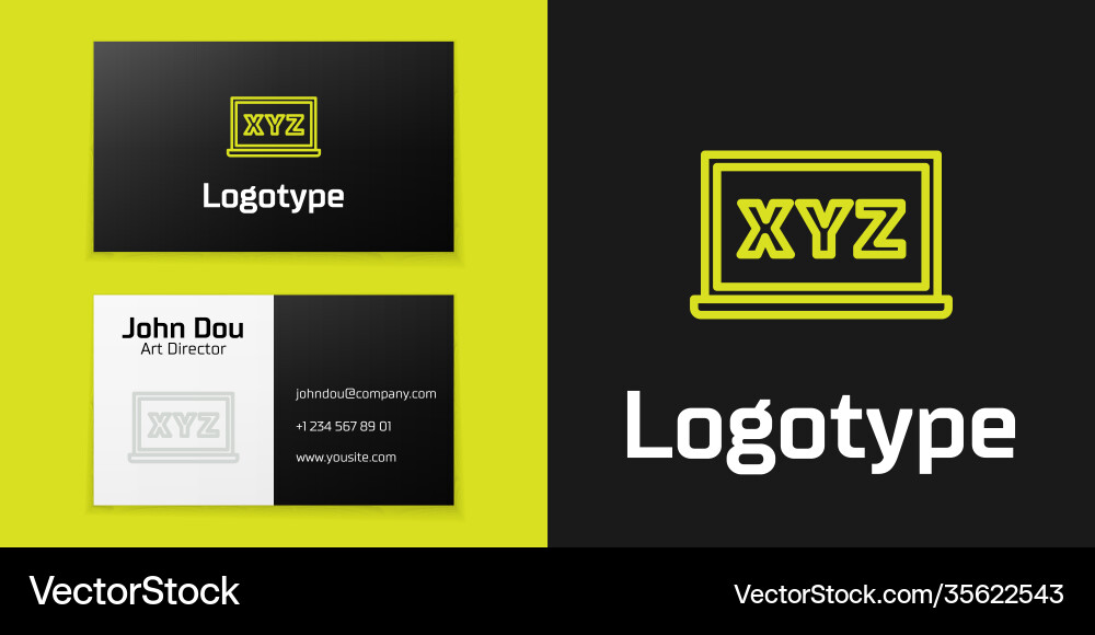 Logotype line xyz coordinate system on chalkboard Logotype line xyz coordinate system on chalkboard vector image