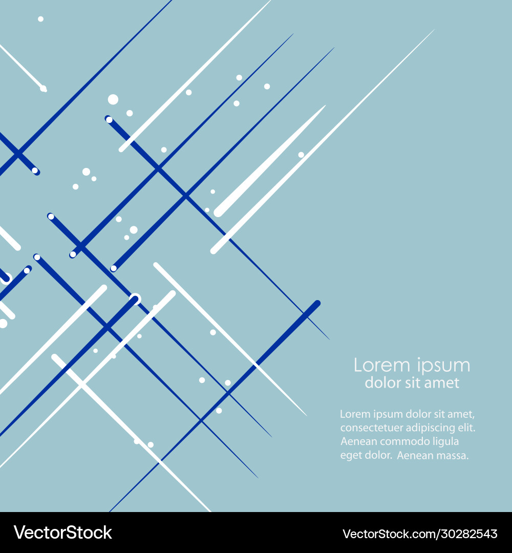 Overlapping squares and line background Overlapping squares and line background vector image