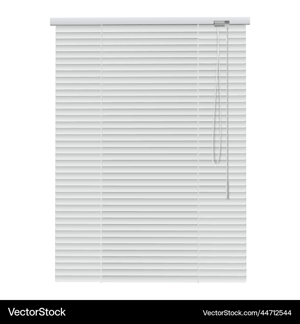 Blinds for windows horizontal aluminum jalousie Blinds for windows horizontal aluminum jalousie vector image
