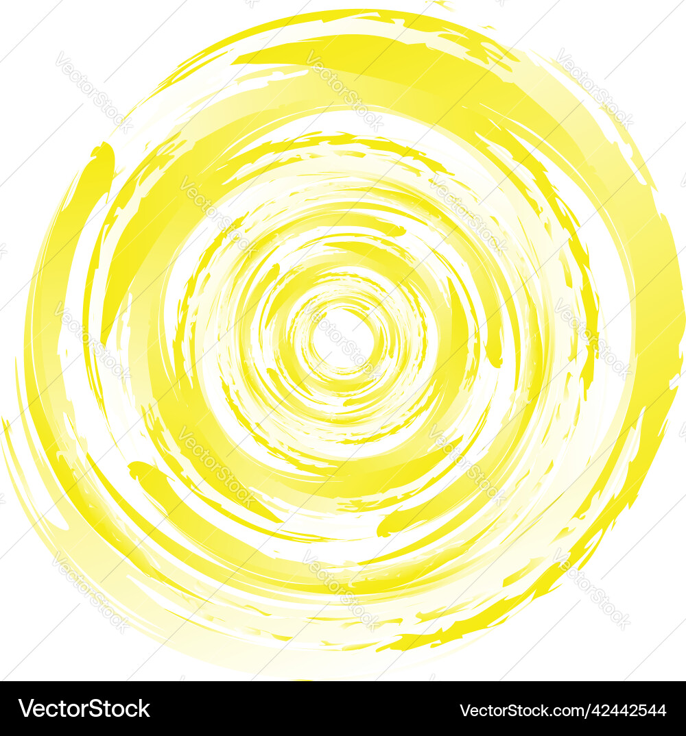 Grungy textured circle element circular splatter Grungy textured circle element circular splatter vector image