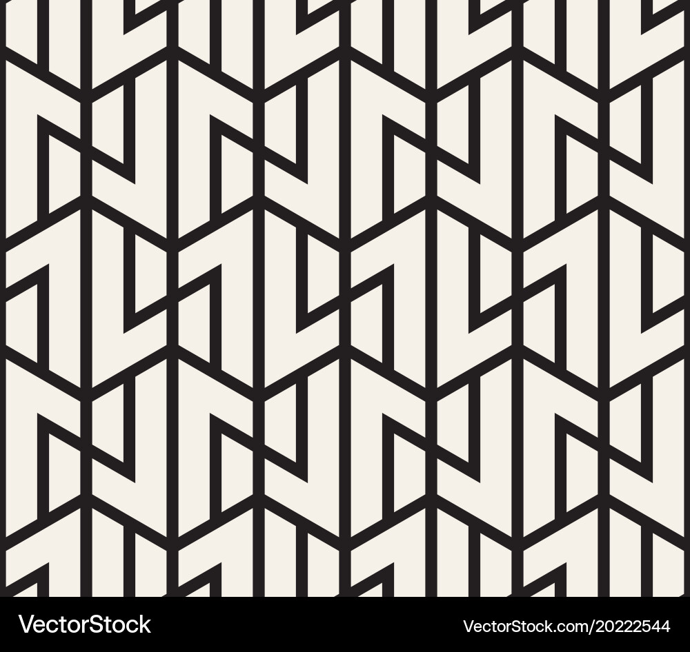 Modern Geometric Pattern vector image