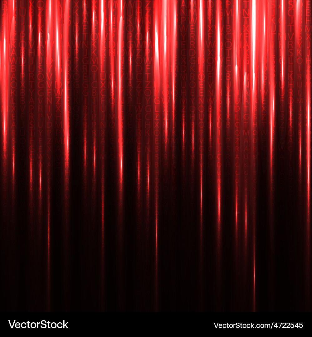 Abstract binary code background of matrix style vector image