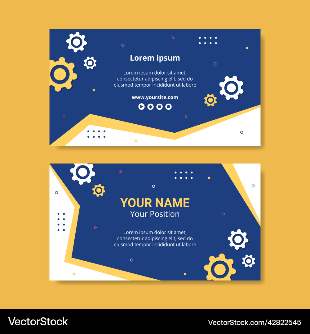 Car service cars horizontal template social media Car service cars horizontal template social media vector image