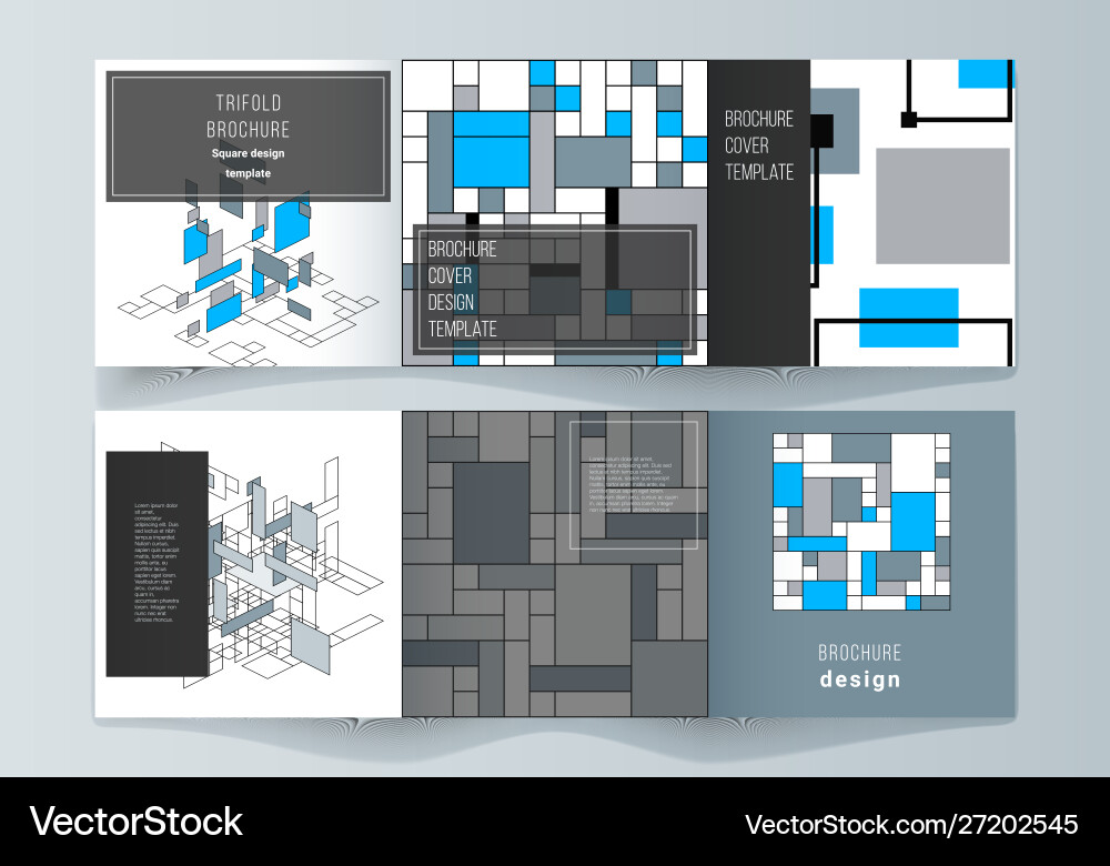 Minimal editable layout square Minimal editable layout square vector image