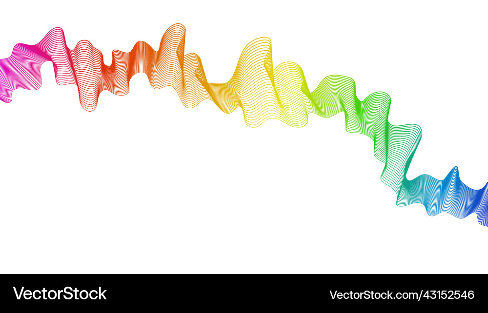 Abstract backdrop with wave gradient lines Abstract backdrop with wave gradient lines vector image
