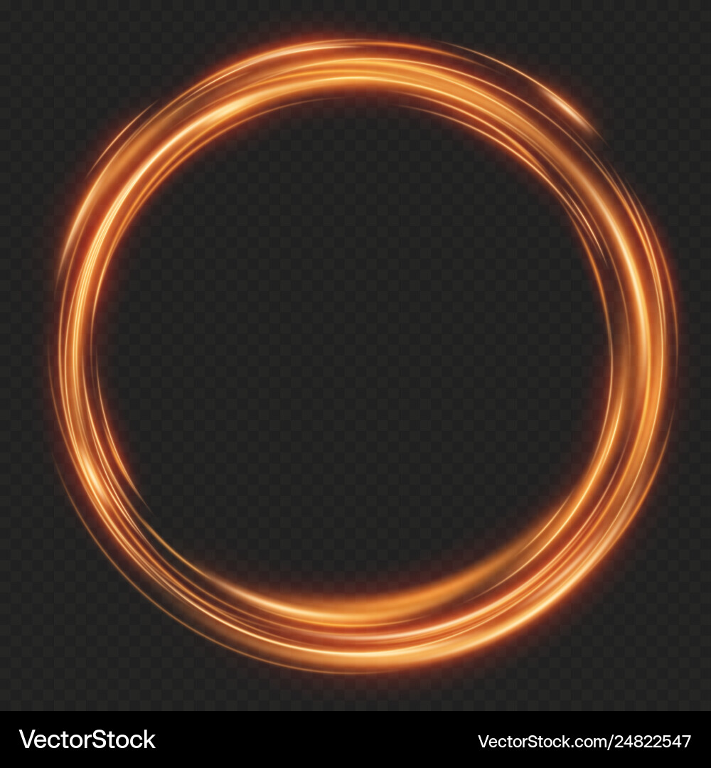 Abstract glow glint effect rotational border Abstract glow glint effect rotational border vector image