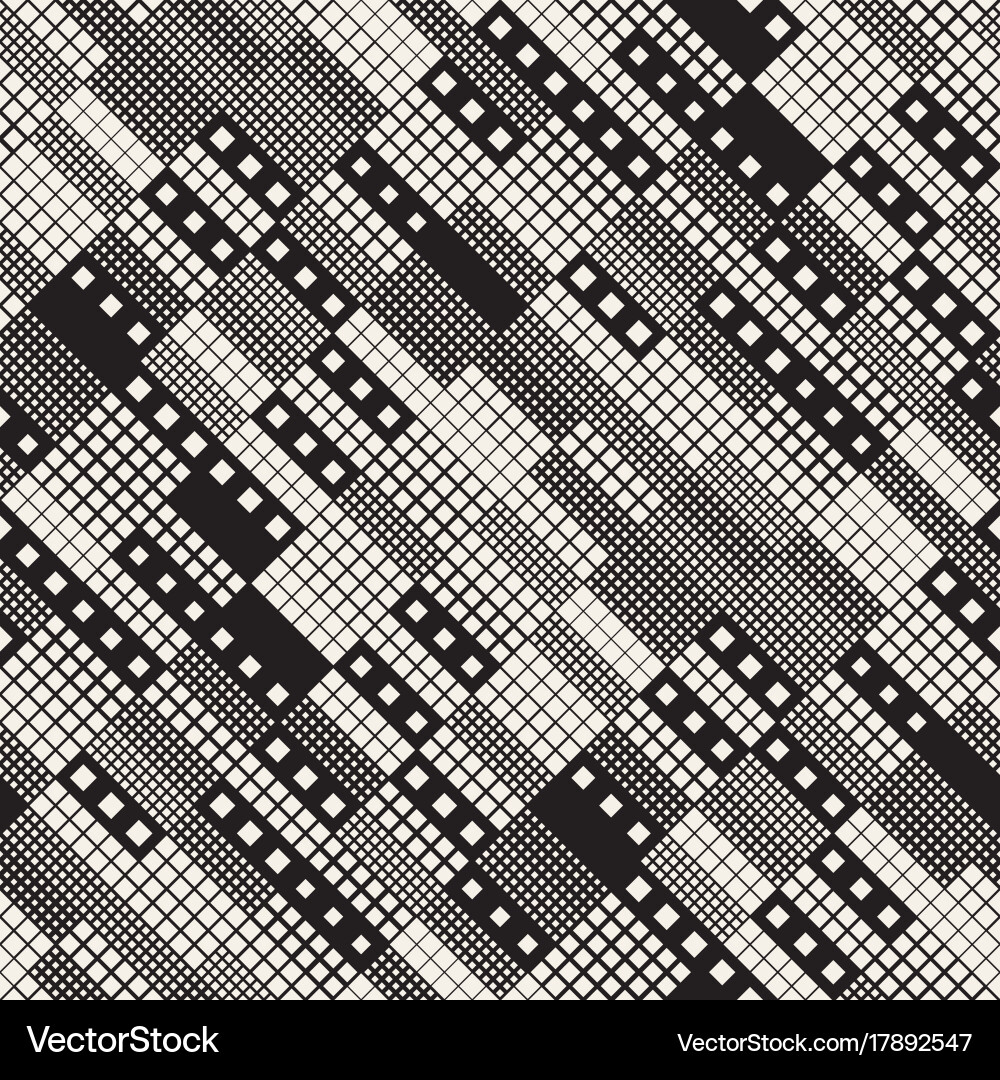 Modern stylish halftone texture with random size Vector Image