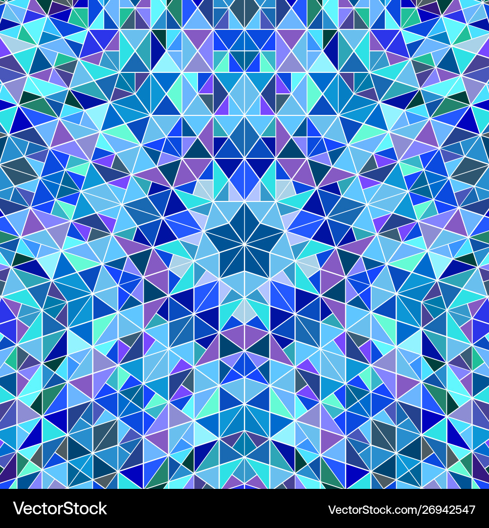 Polygonal abstract colorful dynamic triangle vector image
