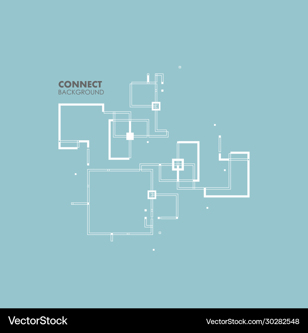 Abstract architectural plan with simple elements Abstract architectural plan with simple elements vector image