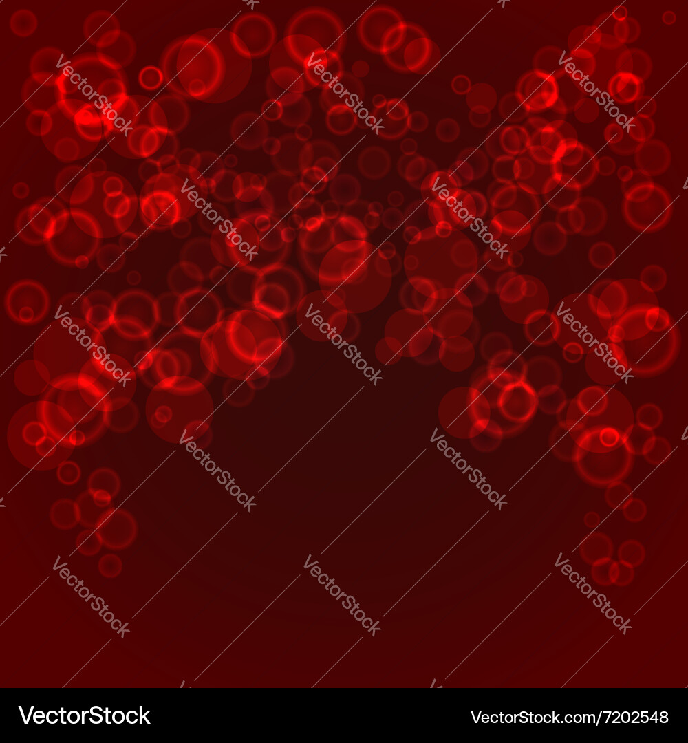 Background glowing bokeh effect Royalty Free Vector Image
